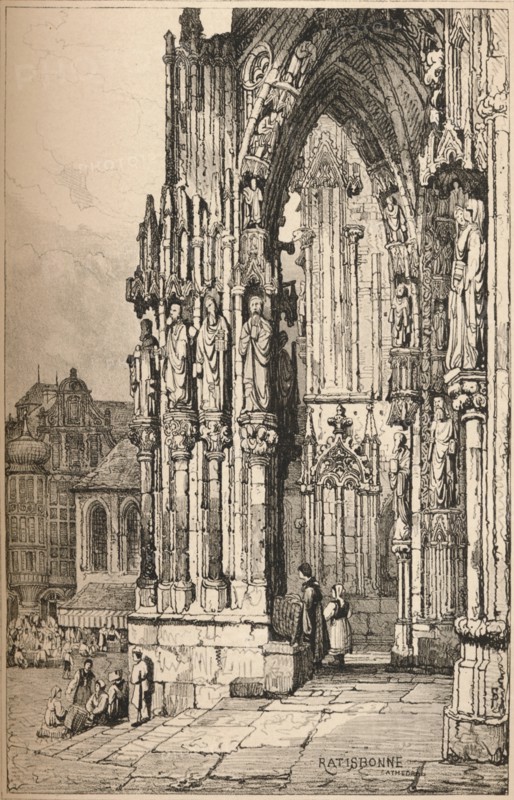 'Ratisbon', c1820 (1915). Artist: Samuel Prout.