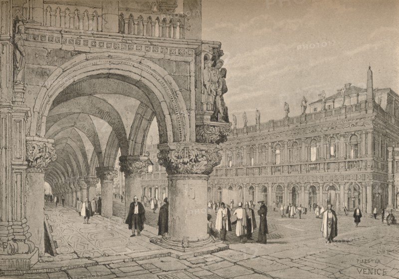 'Venice', c1830 (1915). Artist: Samuel Prout.