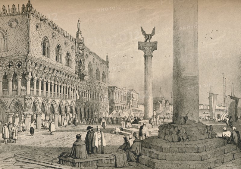 'Venice', c1830 (1915). Artist: Samuel Prout.