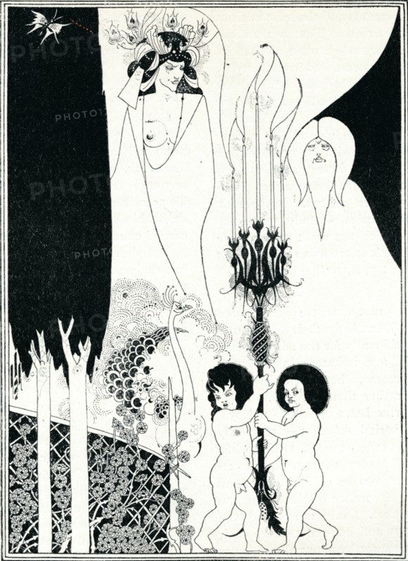 'The Eyes of Herod', 1894, (1912). Artist: Aubrey Beardsley.