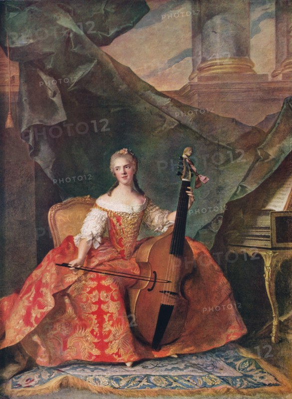 'Madame Henriette, Daughter of Louis XV', 1742, (1912). Artist: Jean-Marc Nattier.