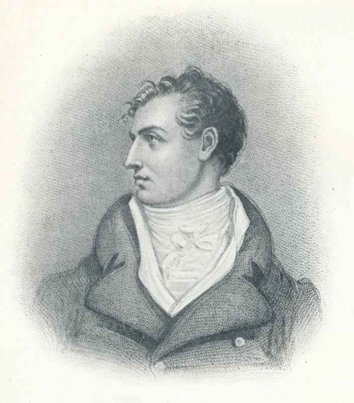 'Byron', c1800, (1911). Artist: Richard Westall.