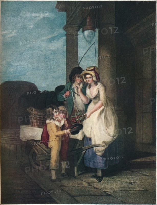 'Round & Sound Fivepence a Pound Duke Cherries', Cries of London, c1870. Artist: Anon.