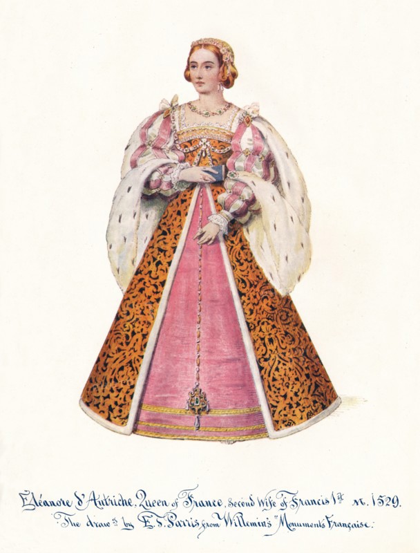 Eleanor of Austria, Queen of France, Second Wife of Francis 1st,', 1911.  Artist: Unknown.