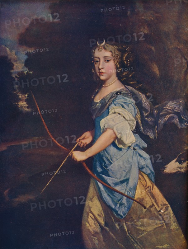 'Madame Jane Kelleway as Diana, 17th century, (1910). Artist: Peter Lely.