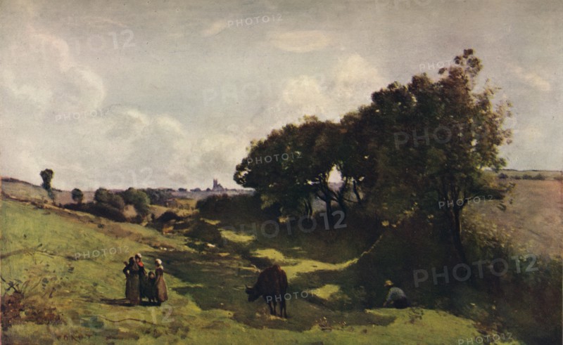 'Le Vallon', 19th century, (1910). Artist: Jean-Baptiste-Camille Corot.