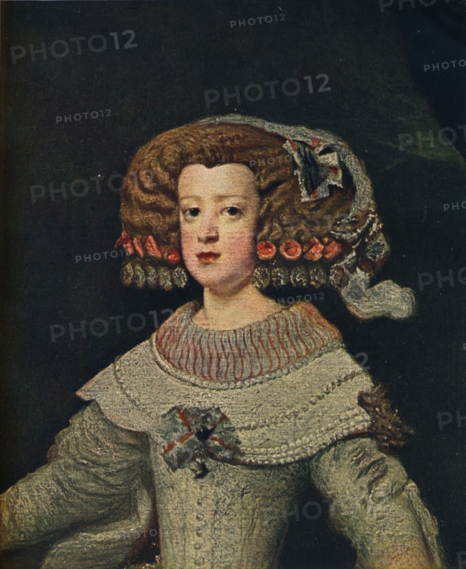 'Portrait De La Reine Marie-Anne', (Mariana of Austria), 1652, (1910). Artist: Diego Velasquez.