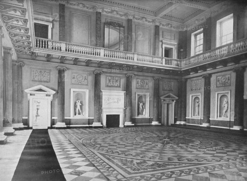 'Wentworth Woodhouse, Yorkshire - The Earl Fitzwilliam', 1910. Artist: Unknown.