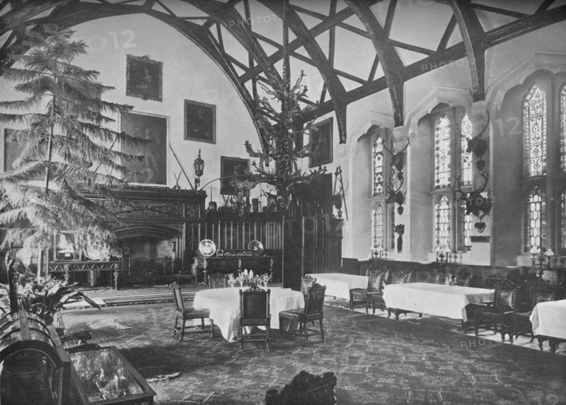 'Berkeley Castle, Gloucester - The Lord Fitzhardinge', 1910. Artist: Unknown.