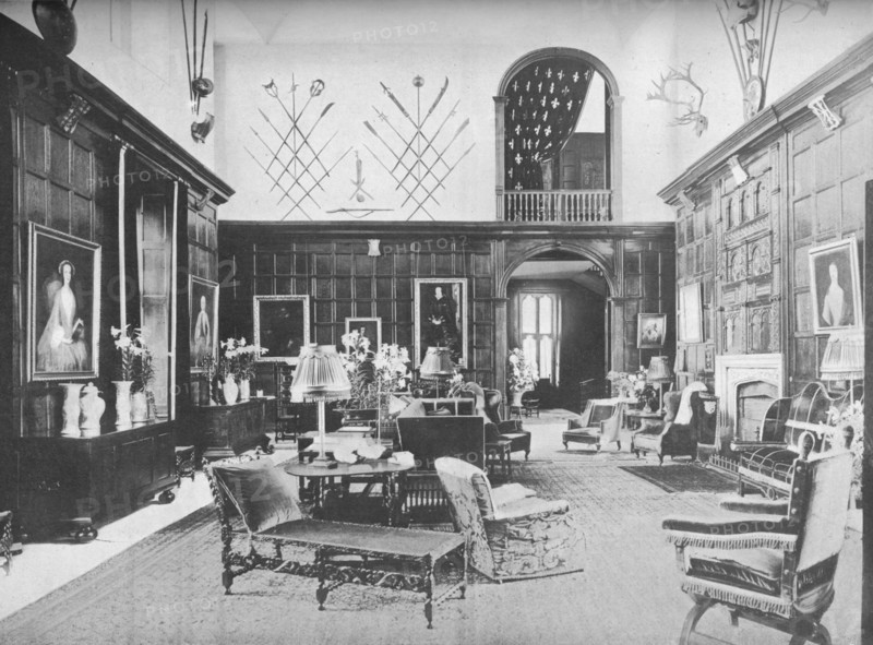 'Sutton Place, Surrey - The Lord Northcliffe', 1910. Artist: Unknown.