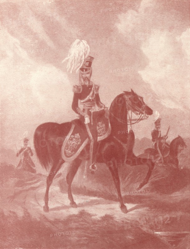 'Officer, 13th Light Dragoons', c1820-1870, (1909). Creator: John Harris the Younger.