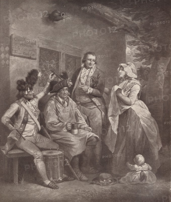 'Trepanning a Recruit', 1791 (1909). Artist: George Keating.