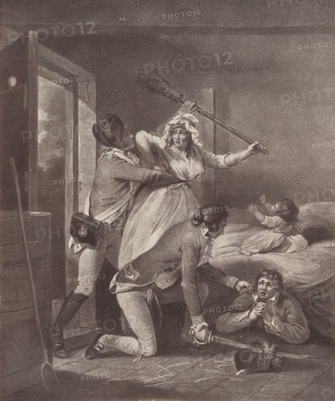 'Recruit Deserted', 1791 (1909). Artist: George Keating.