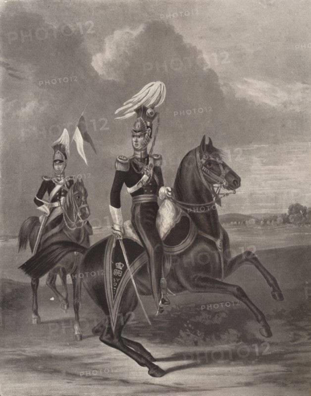 'Suffolk Yeomanry', 1846 (1909). Creator: John Harris the Younger.