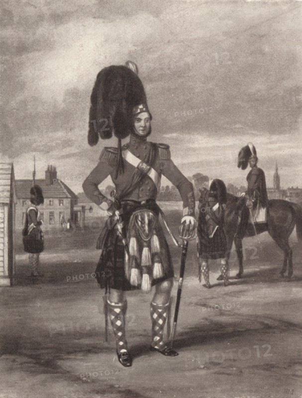 'The 93rd (Sutherland) Highlanders (Review Order)', c1820-1870, (1909). Creator: John Harris the Younger.