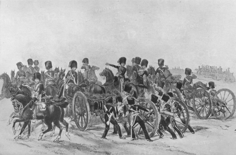 'The Royal Horse Artillery', 1846 (1909). Artist: Unknown.