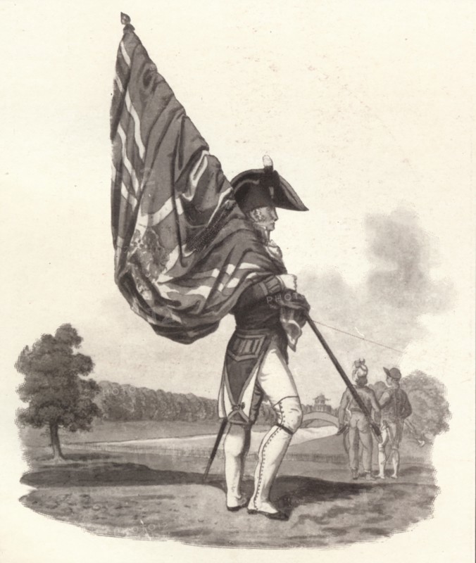'An Officer of the Guards in Full Dress',c1812 (1909). Artist: Joseph Constantine Stadler.