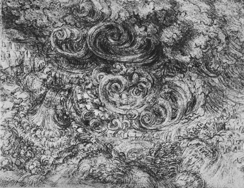 'Deluge', c1480 (1945). Artist: Leonardo da Vinci.