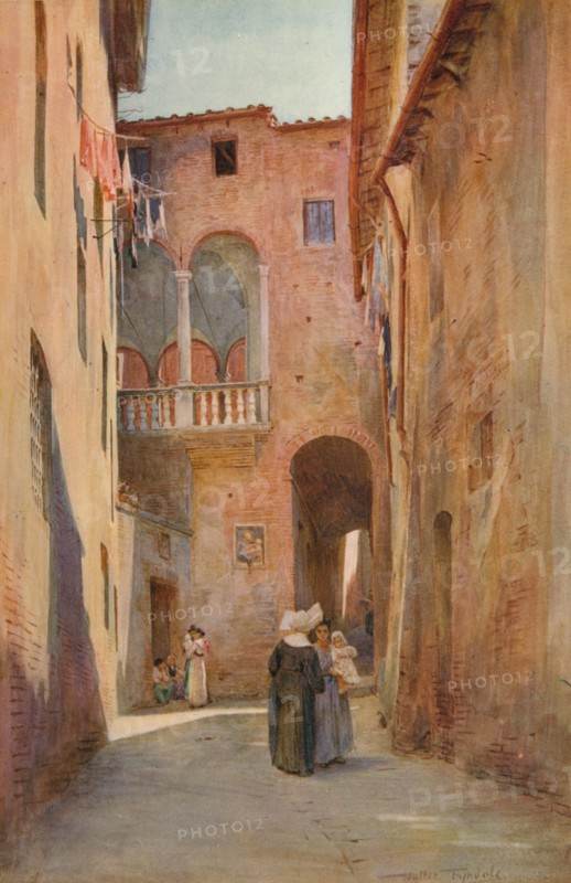 'The House of Catherine of Siena', c1900 (1913). Artist: Walter Frederick Roofe Tyndale.