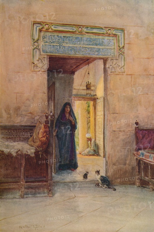'Entrance to the Hareem',  c1905, (1912). Artist: Walter Frederick Roofe Tyndale.