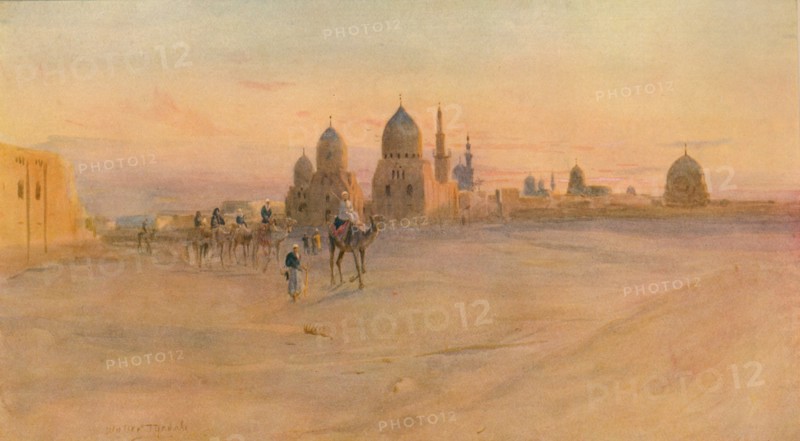'The Tombs of the Khalifs', c1905, (1912). Artist: Walter Frederick Roofe Tyndale.
