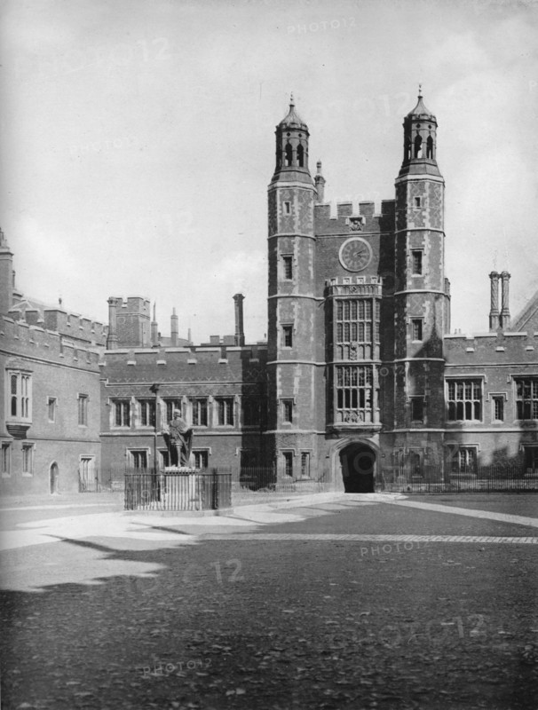 'School Yard and Lupton's Tower', 1926. Artist: Unknown.