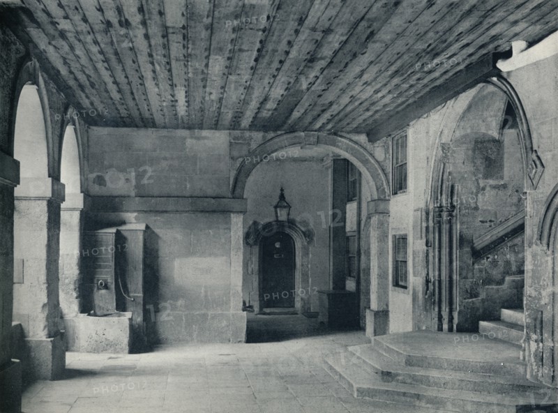'Cloister Pump and Hall Steps', 1926. Artist: Unknown.
