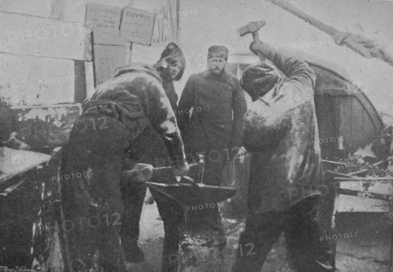 'The Smithy on Board the Fram', 1897. Artist: Unknown.