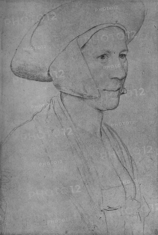 'A Woman: Unknown', 1526-1528 (1945). Artist: Hans Holbein the Younger.
