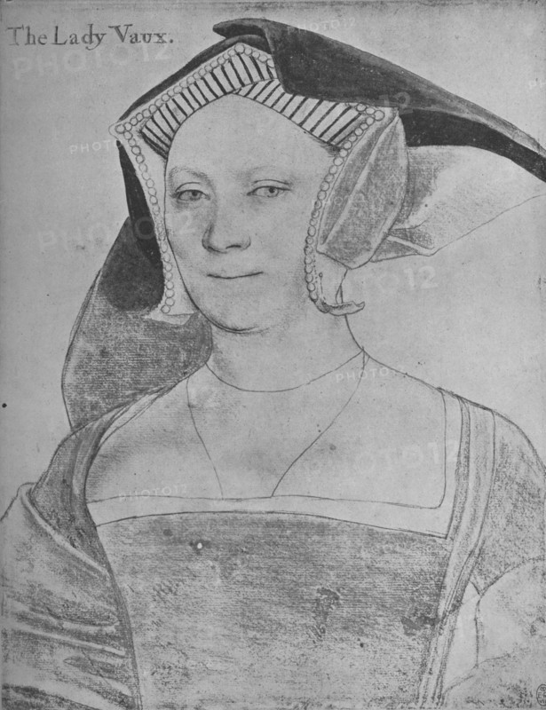 'Elizabeth, Lady Vaux', c1536 (1945). Artist: Hans Holbein the Younger.