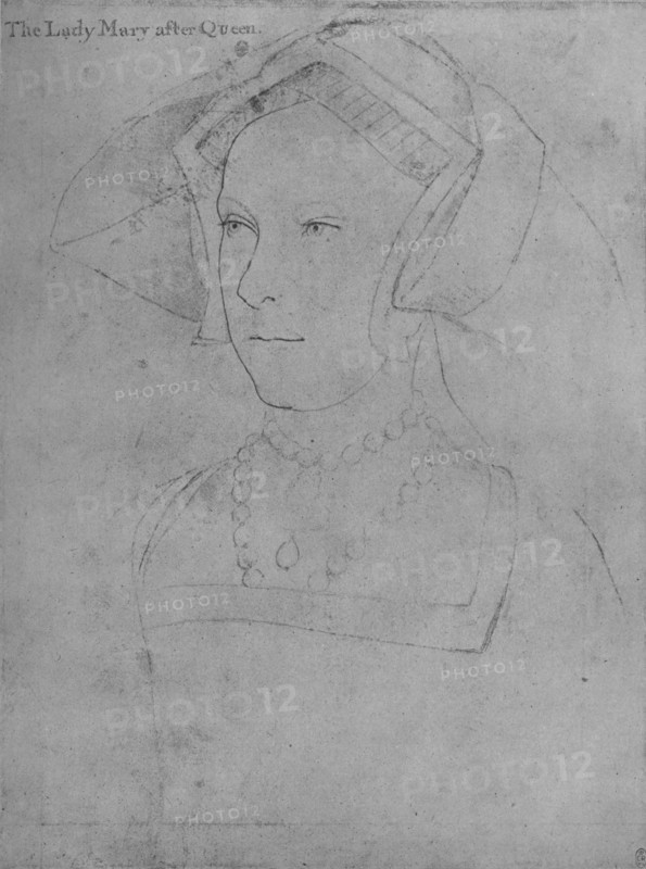 'Princess Mary', c1536 (1945). Artist: Hans Holbein the Younger.