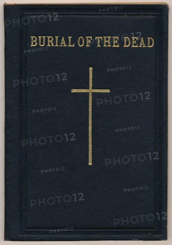 'The Order of the Burial of the Dead', c1900. Artist: JA Leuty.