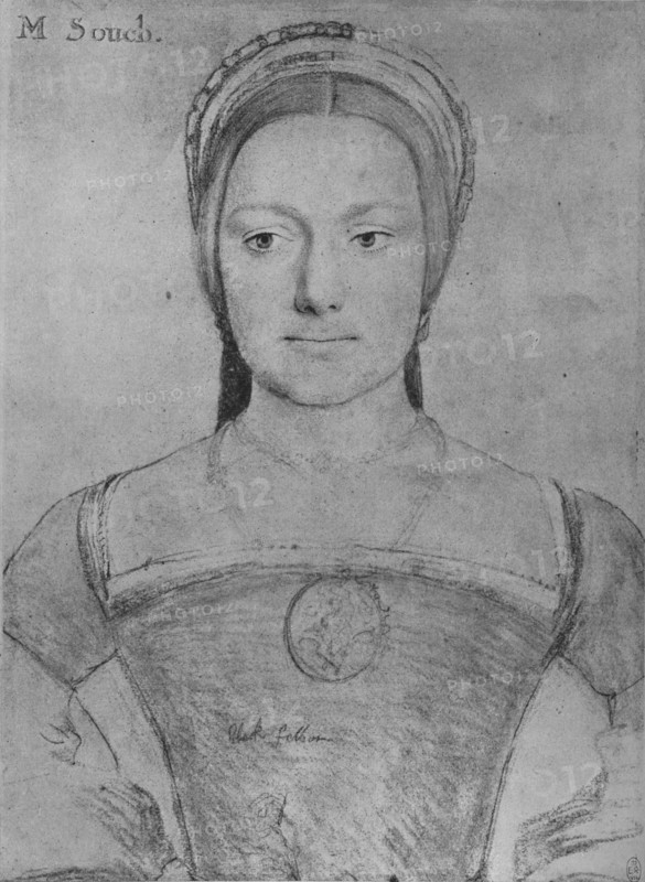 'Mary Zouch',  c1532-1543 (1945). Artist: Hans Holbein the Younger.