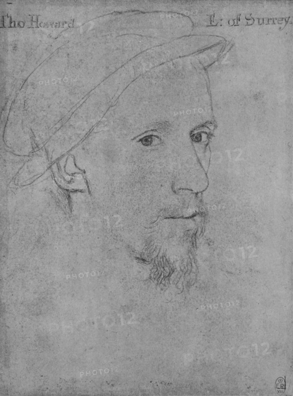 'Henry Howard, Earl of Surrey (Not by Holbein)', c16th century (1945). Artist: Unknown.