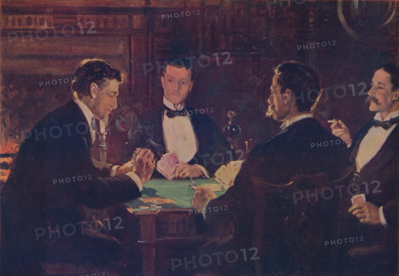 'The Whist Players', c1900, (c1915). Artist: John Maler Collier.