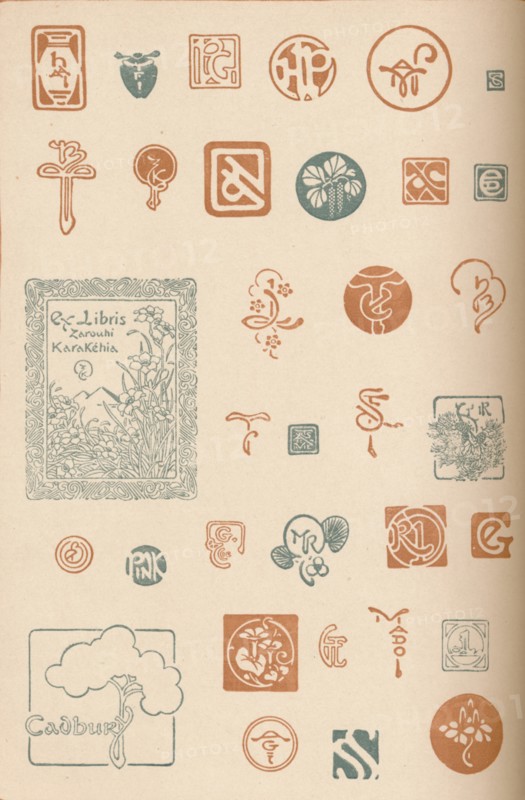 'Monograms and Marks', c1890, (1905). Artist: Unknown.