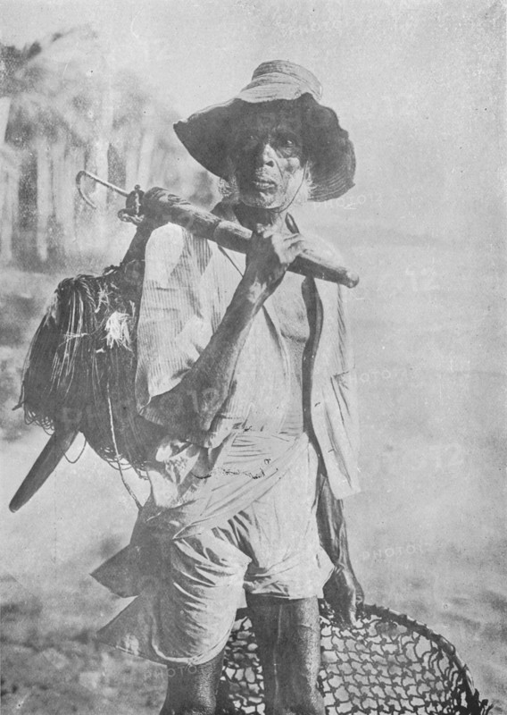 'Fisherman', c1890, (1910). Artist: Alfred William Amandus Plate.