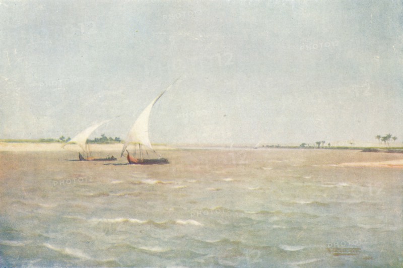 'North Wind on the Upper Nile', c1880, (1904). Artist: Robert George Talbot Kelly.