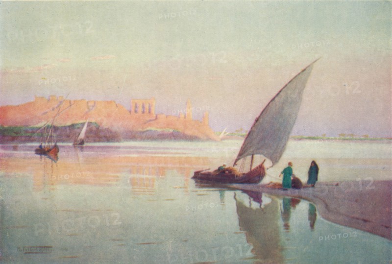 'Kom Ombos', c1880, (1904). Artist: Robert George Talbot Kelly.