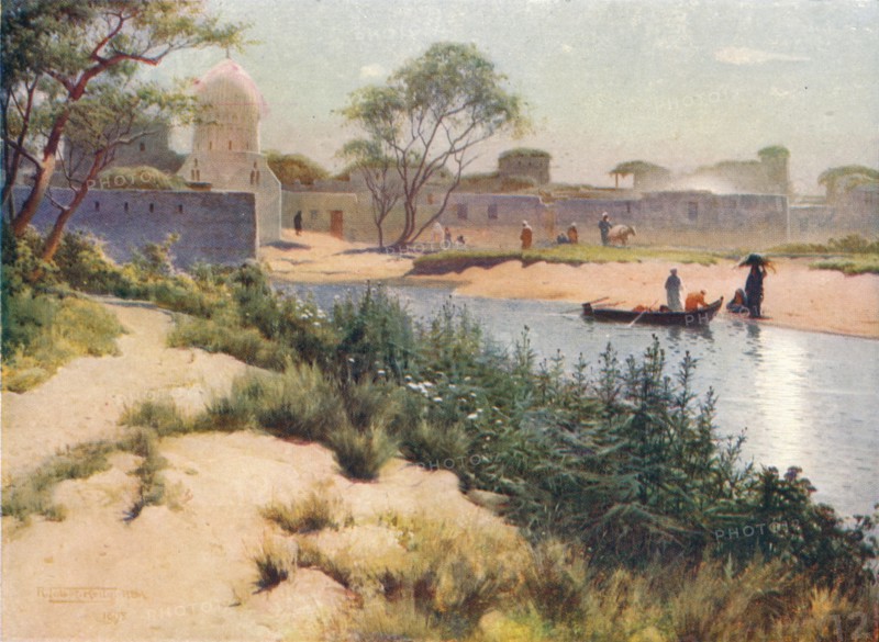 'Mit Hadid', c1880, (1904). Artist: Robert George Talbot Kelly.