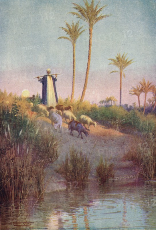 'By Still Waters', c1880, (1904). Artist: Robert George Talbot Kelly.