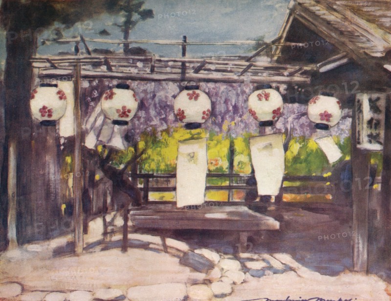 'Sun and Lanterns', c1887, (1901). Artist: Mortimer L Menpes.