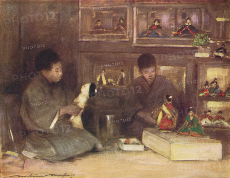 'A Toy-Shop', c1887, (1901). Artist: Mortimer L Menpes.