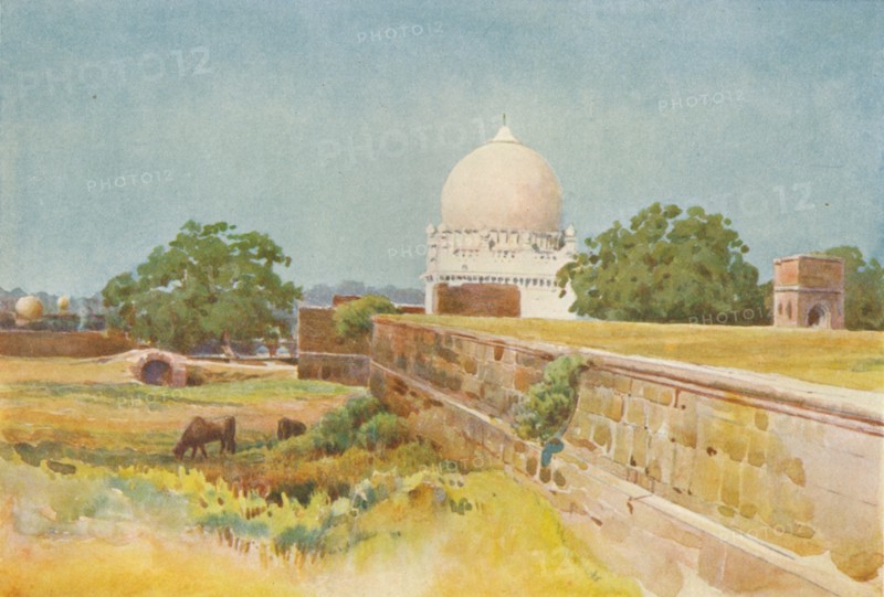 'A Nameless Tomb, Bijapur', c1880 (1905). Creator: Alexander Henry Hallam Murray.