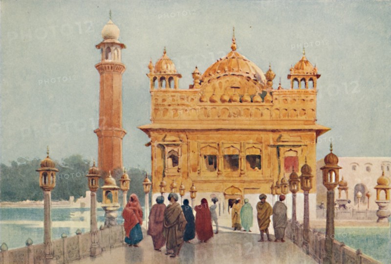 'The Golden Temple, Amritzar', c1880 (1905). Creator: Alexander Henry Hallam Murray.