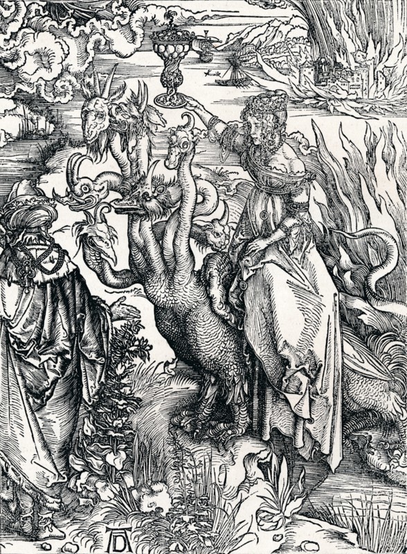 'The Babylonish Whore', 1498, (1906). Artist: Albrecht Durer.