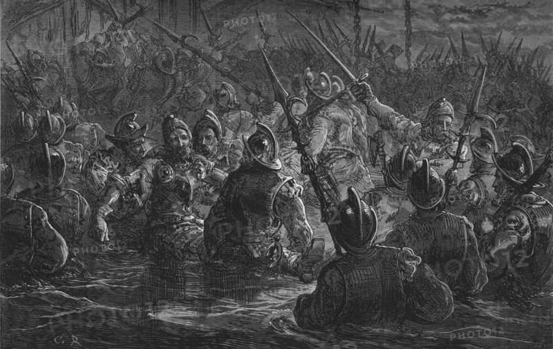 'Attack on Porto Rico', 1797, (c1880). Artist: Unknown.