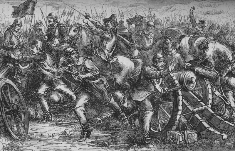 'Attack on Leith', c1560, (c1880). Artist: Unknown.