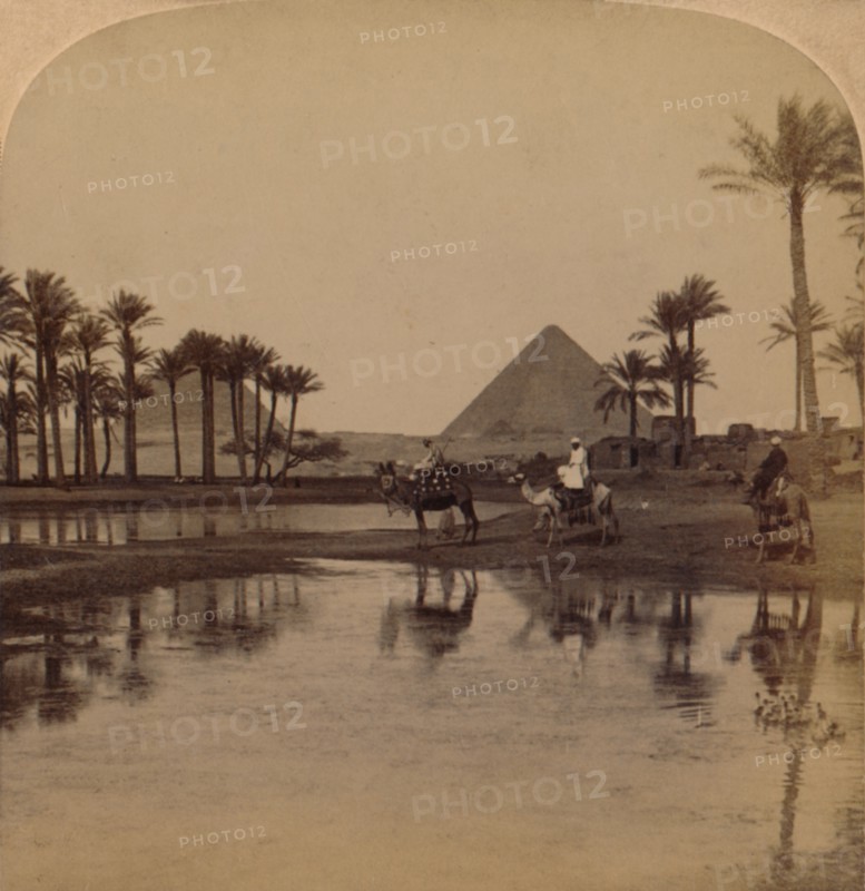 'Cheops from the fertile Valley of the Nile, Egypt', 1896. Artist: Unknown.