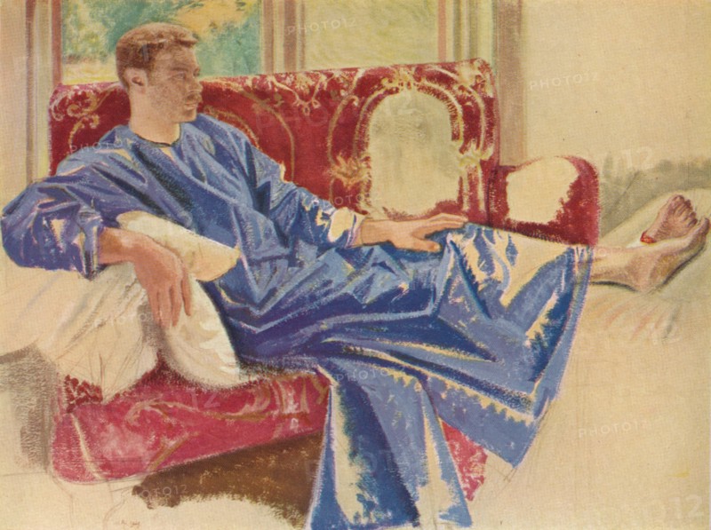 'John Rothenstein, Esq.', 1926. Artist: William Rothenstein.
